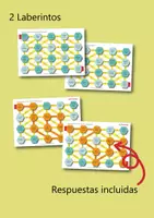 Aperçu - Apprentissages en autonomie - El Presente: verbos regulares + irregulares: Laberinto; Jeux (Espanol) - Page 3