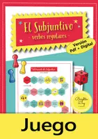 Aperçu - Apprentissages en autonomie - El Subjuntivo: verbos regulares; Jeux (Espanol) - Page de couverture