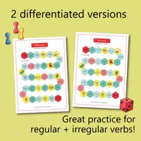 Aperçu - Apprentissages en autonomie - El Presente: verbos regulares & irregulares; Jeux (Espanol) - Page 3