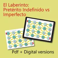 Aperçu - Apprentissages en autonomie - Pretérito Indefinido & Imperfecto: Laberinto; Jeux (Espanol) - Page 2