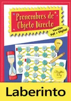 Aperçu - Apprentissages en autonomie - Los Pronombres de Objeto Directo: Laberinto; Jeux (Espanol) - Page de couverture