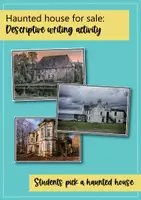 Aperçu - Feuilles d'exercices - Haunted house for sale: descriptive writing; Halloween (English) - Page 2