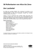 Aperçu - Cartes d'exercices - Deutsch - 56 Rollenkarten von Alice - Zeno - Kommunikationsübung - Page 3