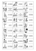 Aperçu - Feuilles d'exercices - Deutsch - Berufe-Domino zur Wortschatzeinführung DaZ/DaF - Page 2