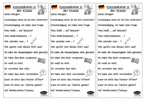 Aperçu - Affichage - Deutsch - Kommunikation in der Klasse - Klassenvokabeln im Anfangsunterricht DaZ, DaF - Page 2