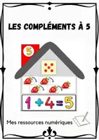 Aperçu - Feuilles d'exercices - Les compléments à 5 - Page de couverture