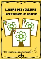 Aperçu - Apprentissages en autonomie - L'ARBRE DES COULEURS -REPRODUIRE LE MODELE' - Page de couverture