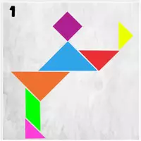 Aperçu - Jeux - Modèle tangram - le schéma corporel - Page 1