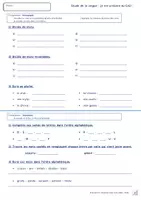 Aperçu - Feuilles d'exercices - Evaluations diagnostiques Ce2 + Tableau de suivi interactif - Page 2