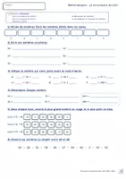 Aperçu - Feuilles d'exercices - Evaluations diagnostiques Ce2 + Tableau de suivi interactif - Page 3