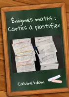 Aperçu - Apprentissages en autonomie - Cartes à plastifier – Énigmes mathématiques – Tables de multiplication - Page de couverture