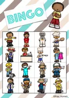 Vorschau - Spiele - Bingo Jobs - Berufe Bingo - Seite 1