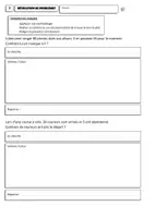 Aperçu - Feuilles d'exercices - Résolution de problèmes CE1 / CE2 - Niv.1 - Page 3