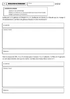 Aperçu - Feuilles d'exercices - Résolution de problèmes CE1 / CE2 (3 niveaux différenciés) - Page 2