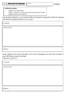 Aperçu - Feuilles d'exercices - Résolution de problèmes CE1 / CE2 (3 niveaux différenciés) - Page 3