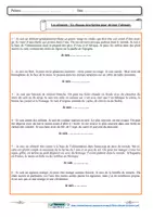 Aperçu - Feuilles d'exercices - Devinettes - Les aliments - Page de couverture