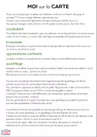 Aperçu - Feuilles d'exercices - Apprendre à lire des cartes pour les enfants - Page 1