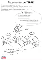 Aperçu - Feuilles d'exercices - Apprendre à lire des cartes pour les enfants - Page 3