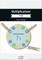 Aperçu - Apprentissages en autonomie - Roues des multiplications - Page de couverture