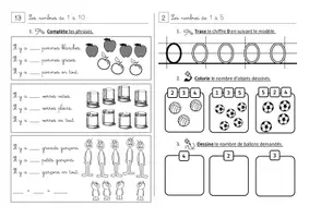 Aperçu - Feuilles d'exercices - Fichier math révisions 1 - Page 2