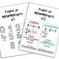 Aperçu - Feuilles d'exercices - Fichier math révisions 1 - Page de couverture