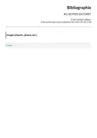 Aperçu - Jeux - JEU DE PISTE EN FORÊT - Page 1