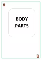 Aperçu - Jeux - PUZZLE MÁS PARTES DEL CUERPO EN INGLÉS - Page de couverture
