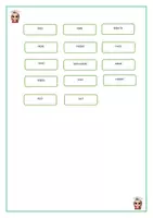 Aperçu - Jeux - PUZZLE MÁS PARTES DEL CUERPO EN INGLÉS - Page 3