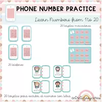 Aperçu - Préparation de séance / Séance complète - Phone number practice - Page de couverture