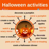 Aperçu - Affichage - Halloween Activities - Page de couverture