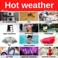 Aperçu - Affichage - Hot weather - Page de couverture