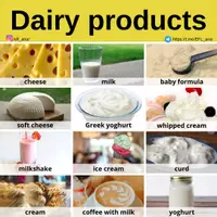Aperçu - Affichage - Dairy Products - Page de couverture