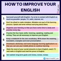 Aperçu - Affichage - HOW TO IMPROVE YOUR ENGLISH - Page de couverture