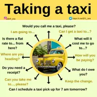 Aperçu - Affichage - Taking a taxi - Page de couverture