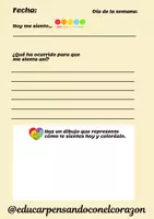 Aperçu - Feuilles d'exercices - Vocabulario emocional - Page 3