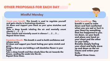Aperçu - Feuilles d'exercices - WELLNESS WEEKLY CALENDAR - Page 2
