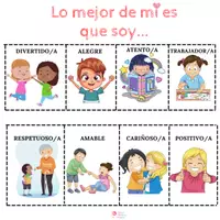 Aperçu - Feuilles d'exercices - FLASHCARDS LO MEJOR DE MI - Page de couverture
