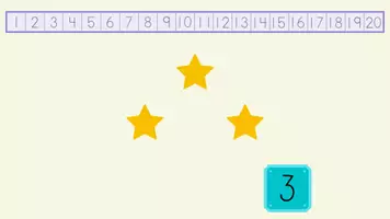 Aperçu - Apprentissages en autonomie - Comptons les formes - Présentation animée en ANGLAIS - Let's count shapes - Animated Presentation - Page 3