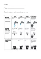 Aperçu - Feuilles d'exercices - Rubrique d'auto-évaluation sur la protection de l'environnement en ESPAGNOL - Rúbrica de Autoevaluación sobre cuidado del Medio Ambiente - Page 2