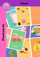Aperçu - Apprentissages en autonomie - Flashcards de vocabulaire alimentaire en ANGLAIS - Food Vocabulary Flashcards for ESL - Page de couverture