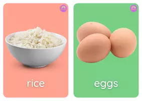 Aperçu - Apprentissages en autonomie - Flashcards de vocabulaire alimentaire en ANGLAIS - Food Vocabulary Flashcards for ESL - Page 3
