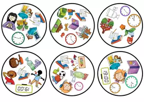 Aperçu - Jeux - Daily Routines MATCHING GAME - Page 3
