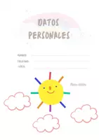 Aperçu - Outils du professeur - Agenda escolar arcoíris - Page 1