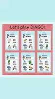 Aperçu - Jeux - School BINGO. Vocabulario del colegio - Page de couverture