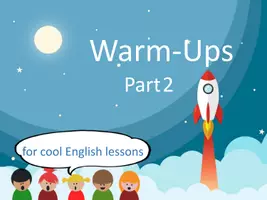 Aperçu - Présentation / Support pour le tableau - Warm-Ups for English lessons 2 - Page 1