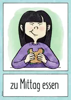 Aperçu - Jeux - Tägliche Aktivitäten PAKET - Bildkarten / Flashkarten und Domino Spiel - Page 1