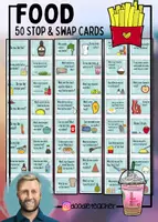 Aperçu - Jeux - FOOD - 50 Stop and Swap Cards - Page de couverture