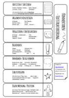 Aperçu - Matériel pour travaux manuels / dessin - Textstrukturierung / Konnektoren - Fächer - Page 1