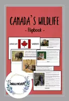Aperçu - Préparation de séance / Séance complète - Canada Wildlife - Flipbook - Reading activity - Page de couverture