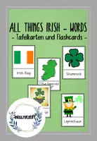 Aperçu - Cartes / Images - Ireland - All things Irish - words - picture cards - Page de couverture